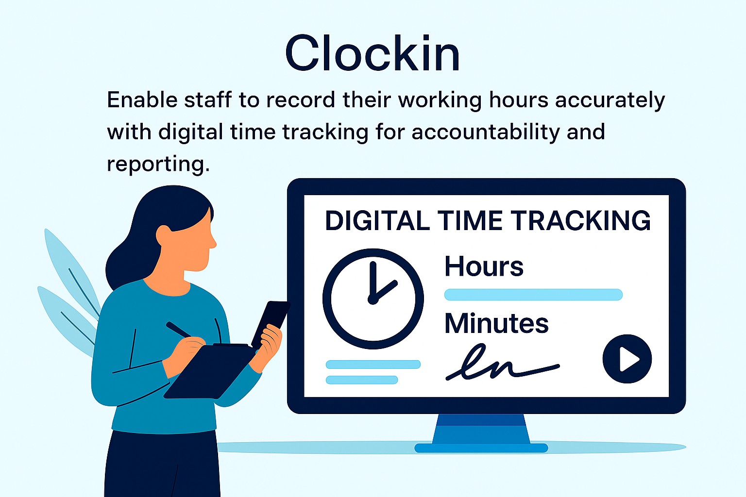 Clockin Enables taff